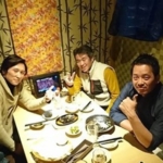 起業家仲間の白石氏と原氏とで飲みに行ってきました！